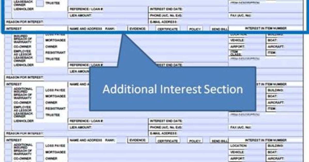 Additional Interest - How to Discuss