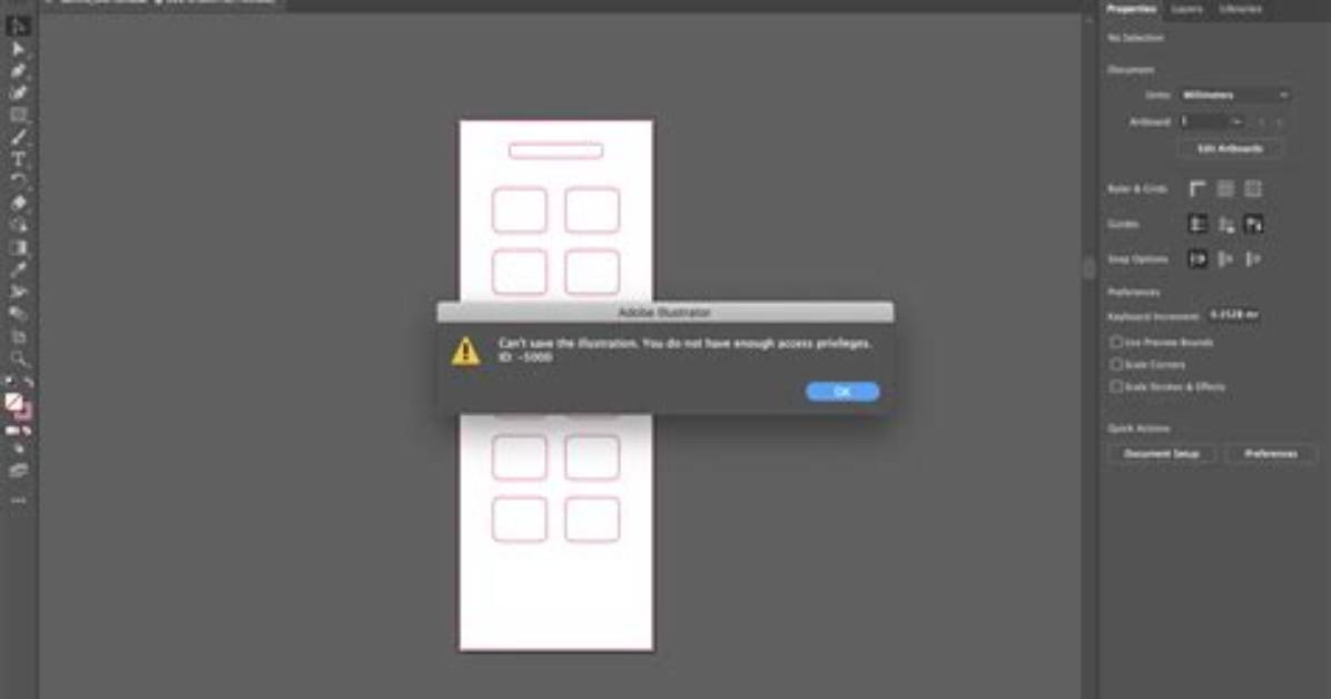 Adobe Illustrator Saving to Psd: "Not Enough Memory to Save the File"