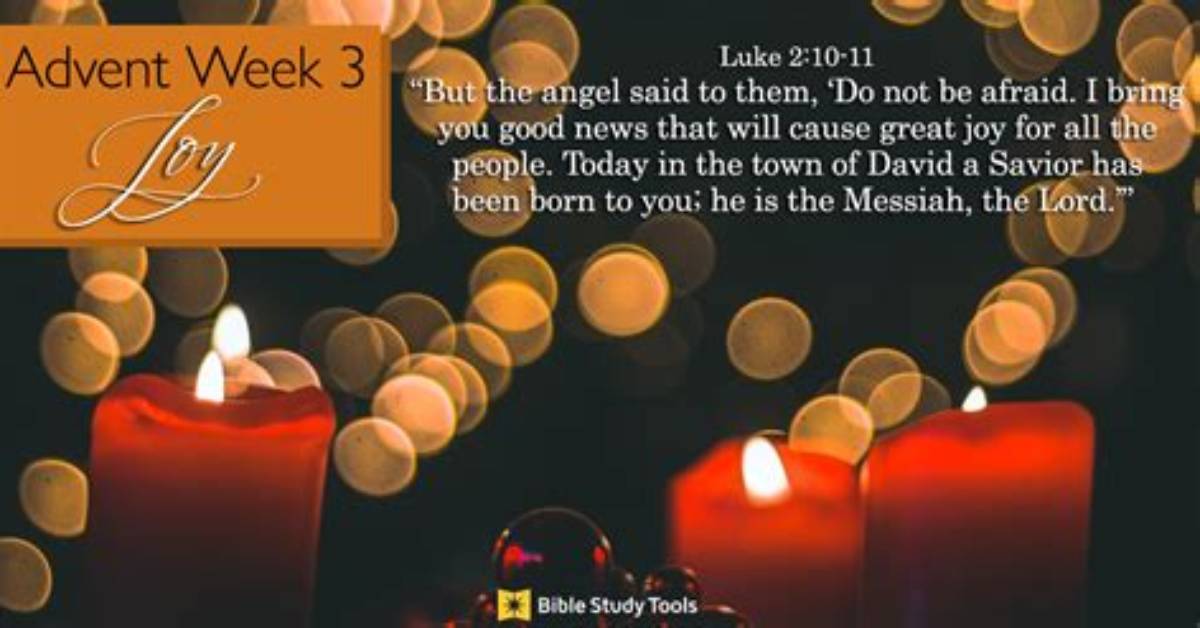Advent Week 3 Scripture Reading, Music, and Candle Lighting