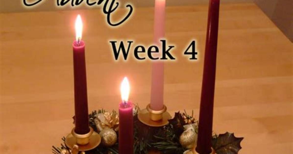 Advent Week 4 Scripture Reading, Music, and Candle Lighting
