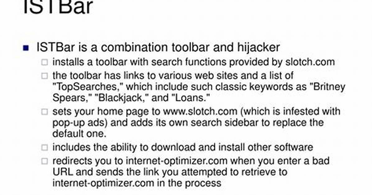 Adware. Istbar