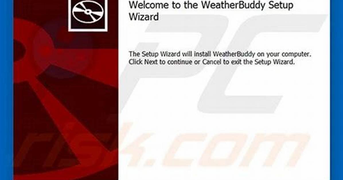 Adware. Weatherbuddy