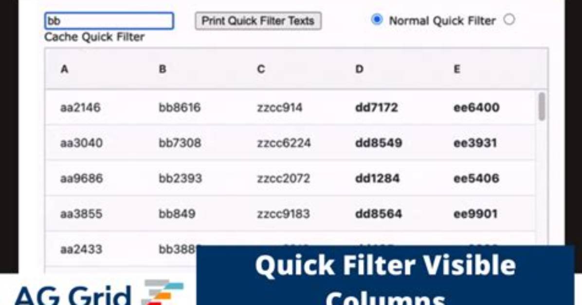 Ag-Grid Modify Date Filter Display