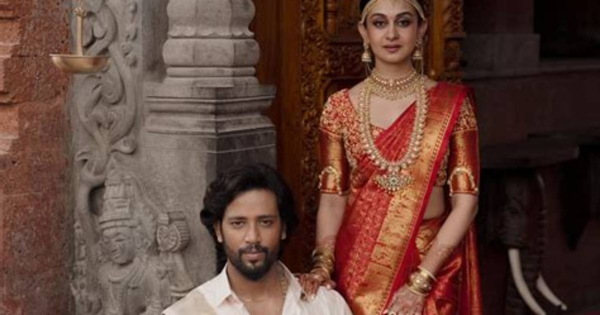 Aishwarya Arjun and Umapathy Ramaiah's Temple Engagement Ceremony Radiates Special Significance- Pics Inside