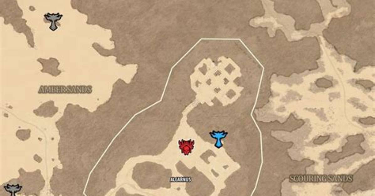 Alcarnus (Stronghold) Map for Diablo 4