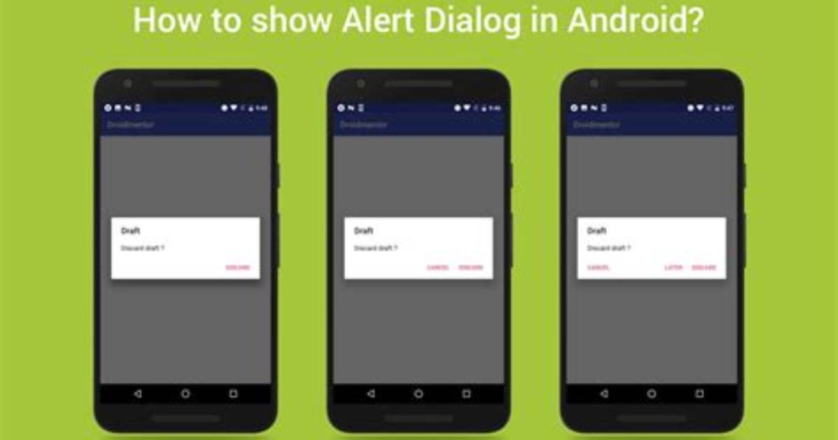 Alertdialog Disappears When Touch Is Outside [Android] [Duplicate]