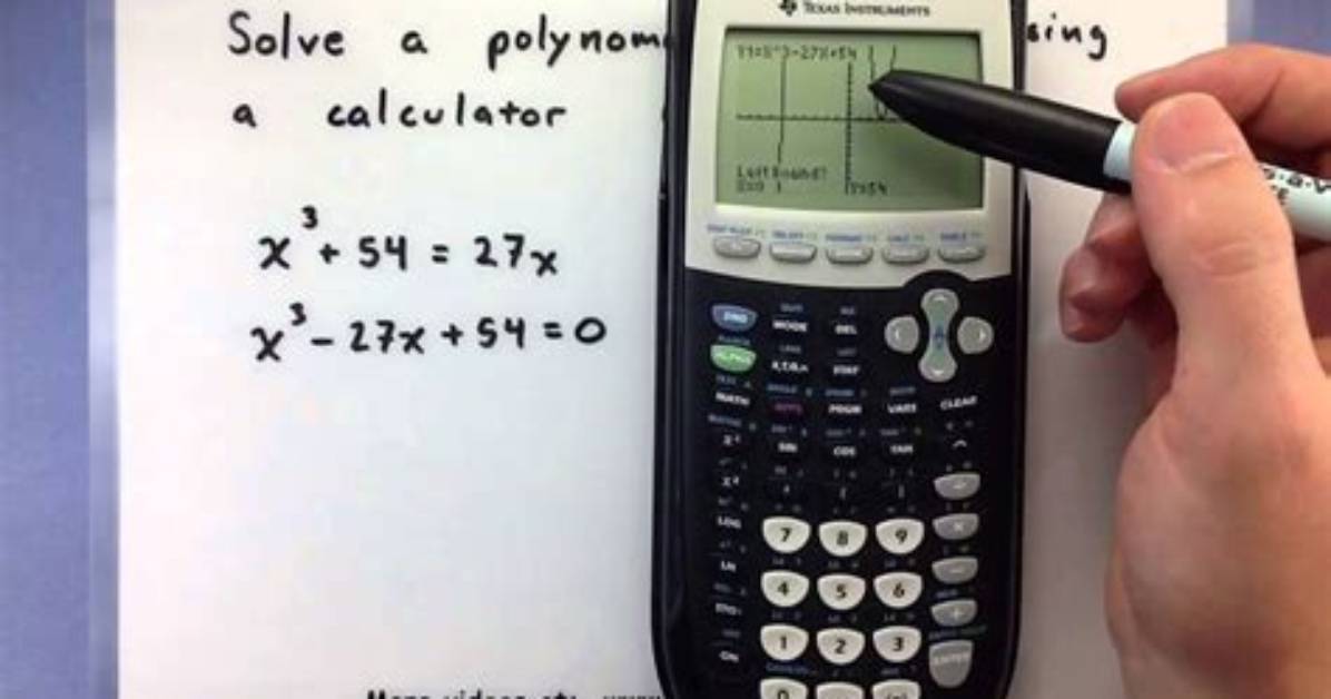 Algebra Master (Polynomials) Calculator