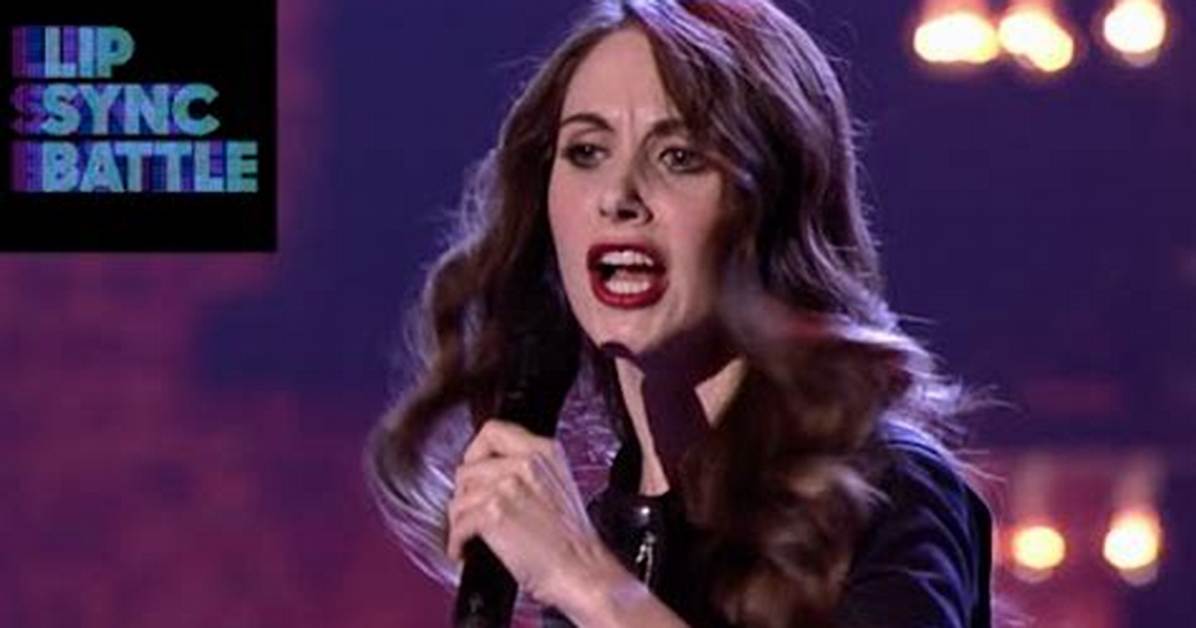 Alison Brie Performs "Shoop" on Lip Sync Battle