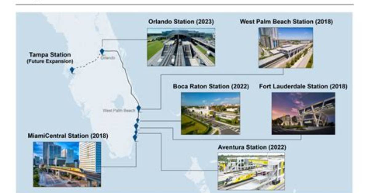 All Aboard! New Brightline Rail Stations Are Opening in Boca, Aventura This Week