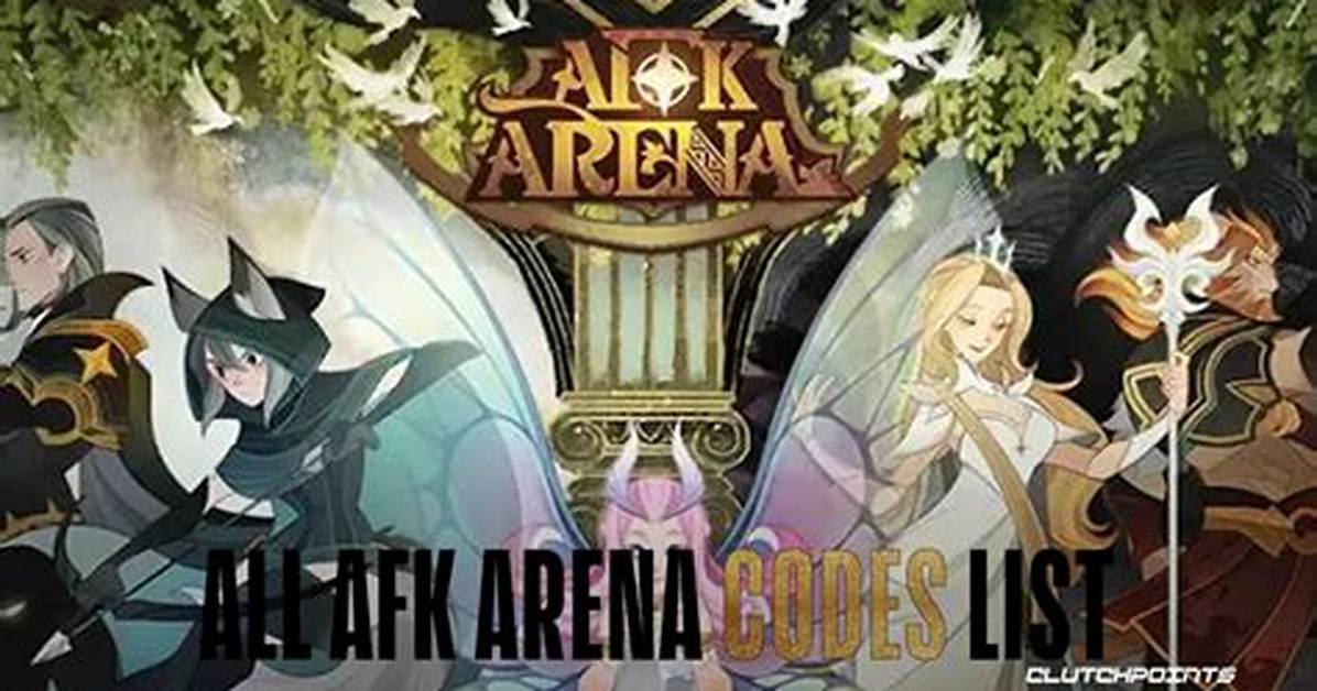 All Afk Arena Codes Here and How You Can Redeem Them