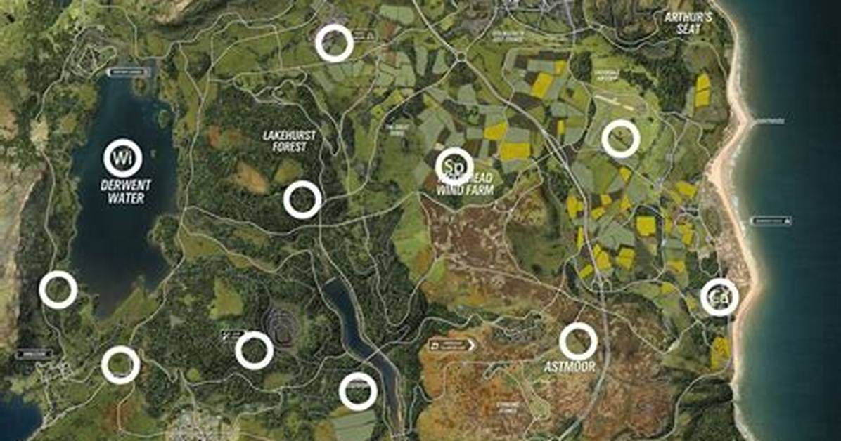 All Barn Find Map Locations for Forza Horizon 5 (Fh5)
