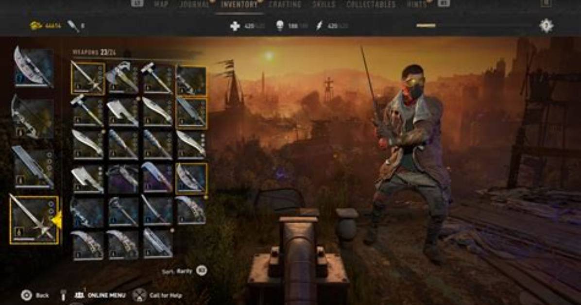 All Dying Light 2 Weapons List