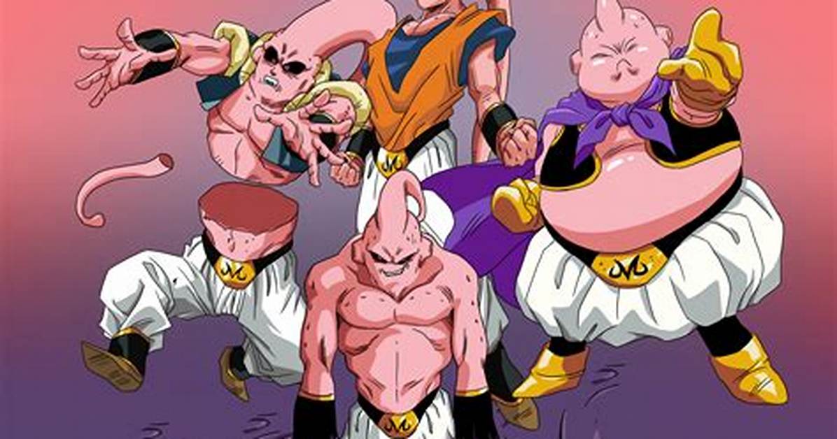 All Forms of Majin Buu in ‘Dragon Ball’