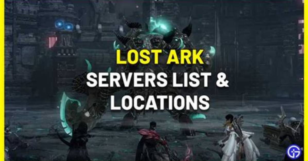 All Lost Ark Servers List & Locations