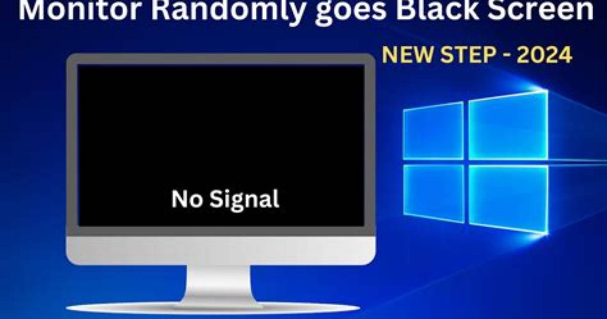 All Monitors Go Black Randomly