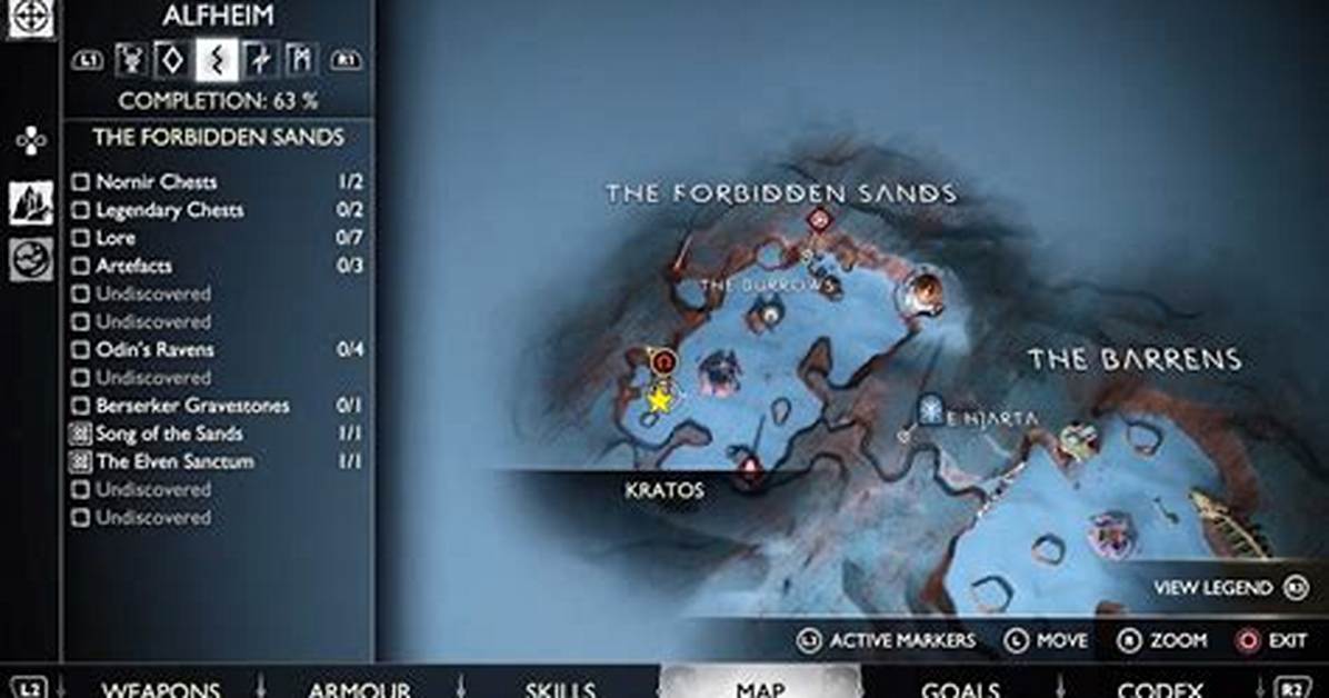 All Nine Realms in Bloom Locations