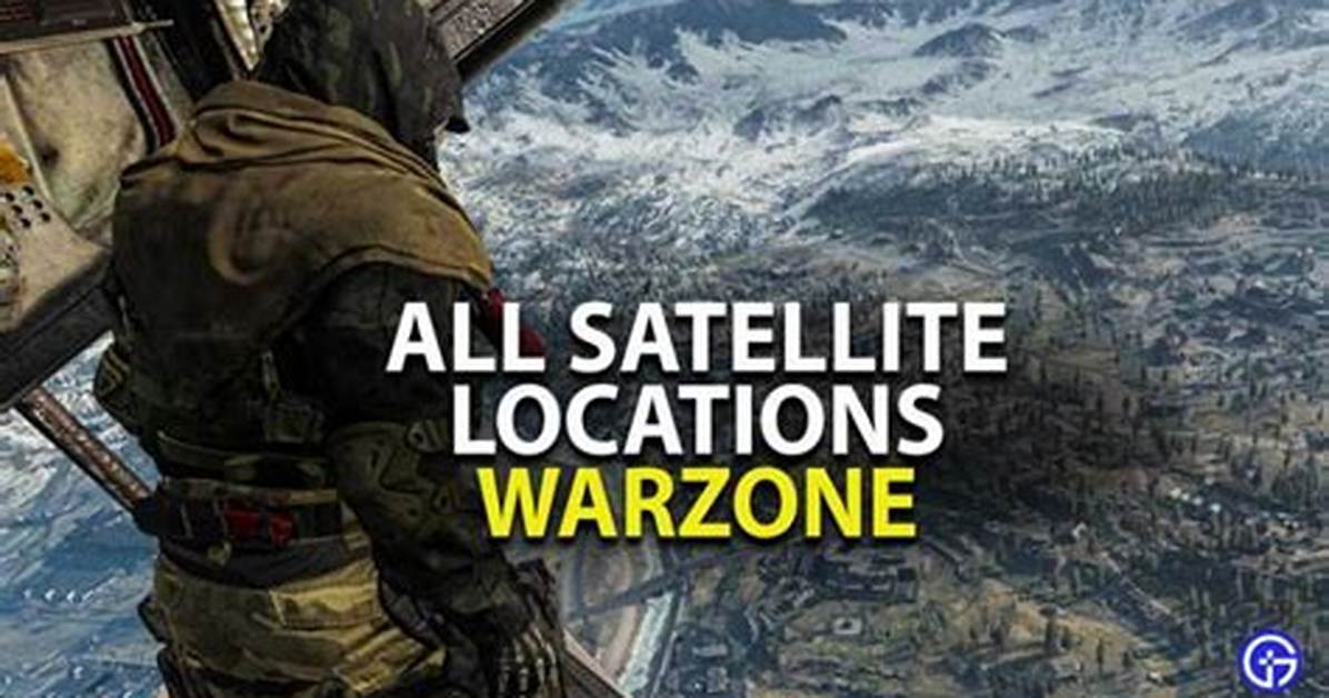 All Satellite Locations in Verdanks 84 for Ground Fall Event in Warzone