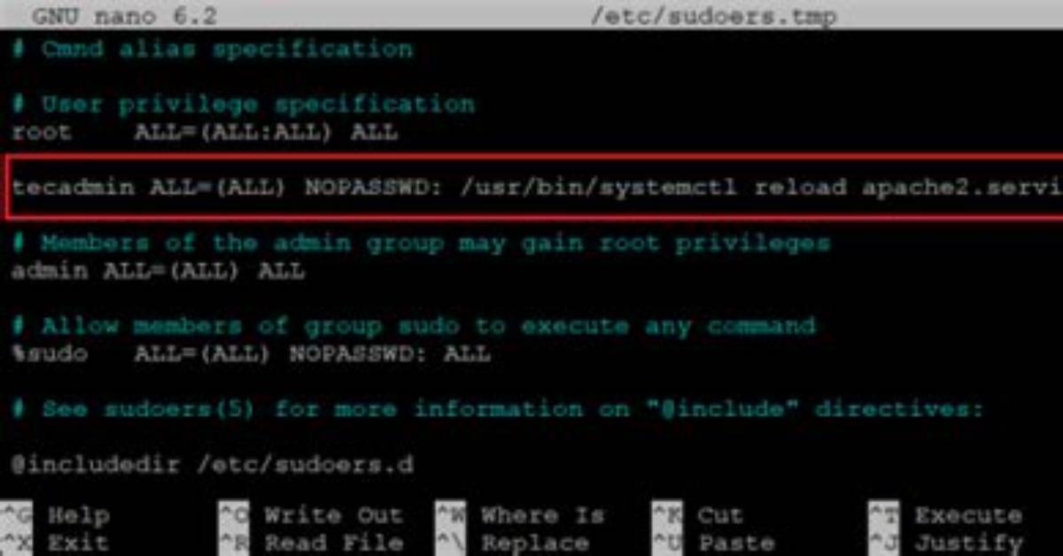 Allow Sudo User to Execute Multiple Commands for Only One File