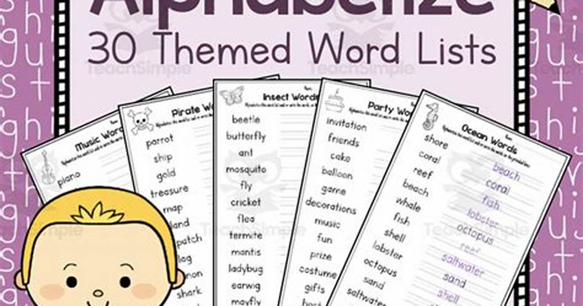 Alphabetize List