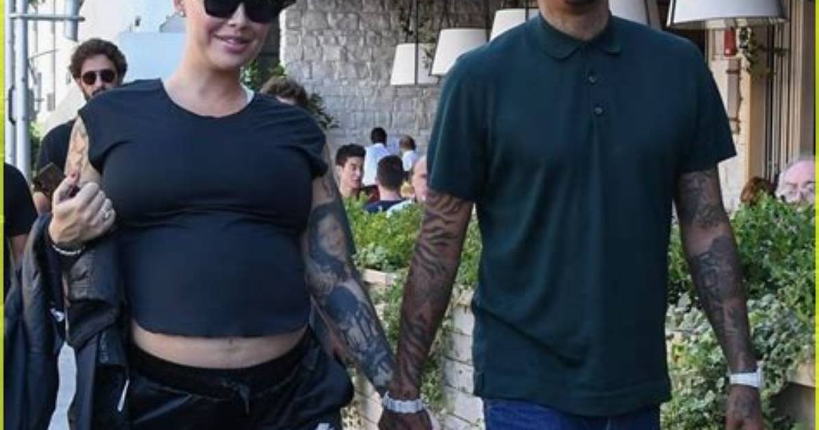 Amber Rose and Her Partner Alexander “Ae” Edwards Opt for Forehead Tattoos as a Tribute to Their Children