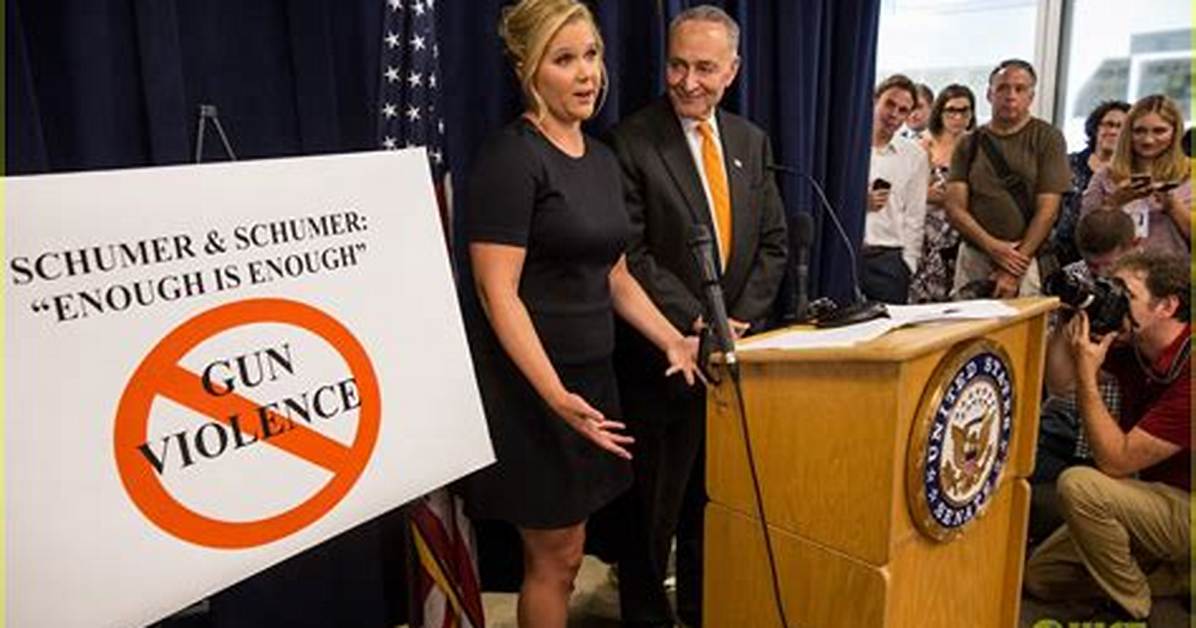 Amy Schumer Nude for National Gun Violence Day