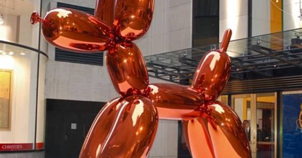 An Orange Balloon Dog Sold for $58.4M So Here Are 10 Other Cool Jeff Koons Balloon Pieces