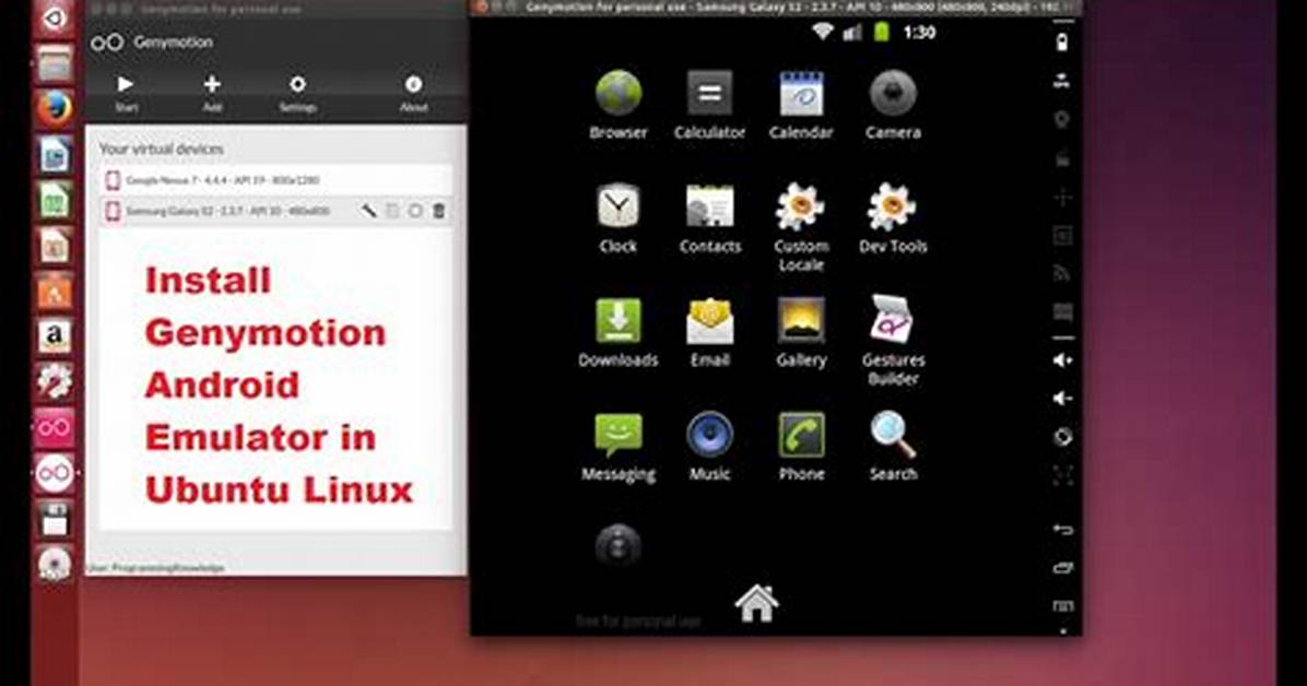Android Emulator for Ubuntu? [Duplicate]
