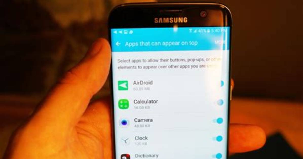 Android How to Turn off Screen Overlay?