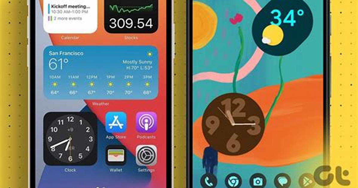 Android Show Date and Time on Home Screen? Here Is the Answer