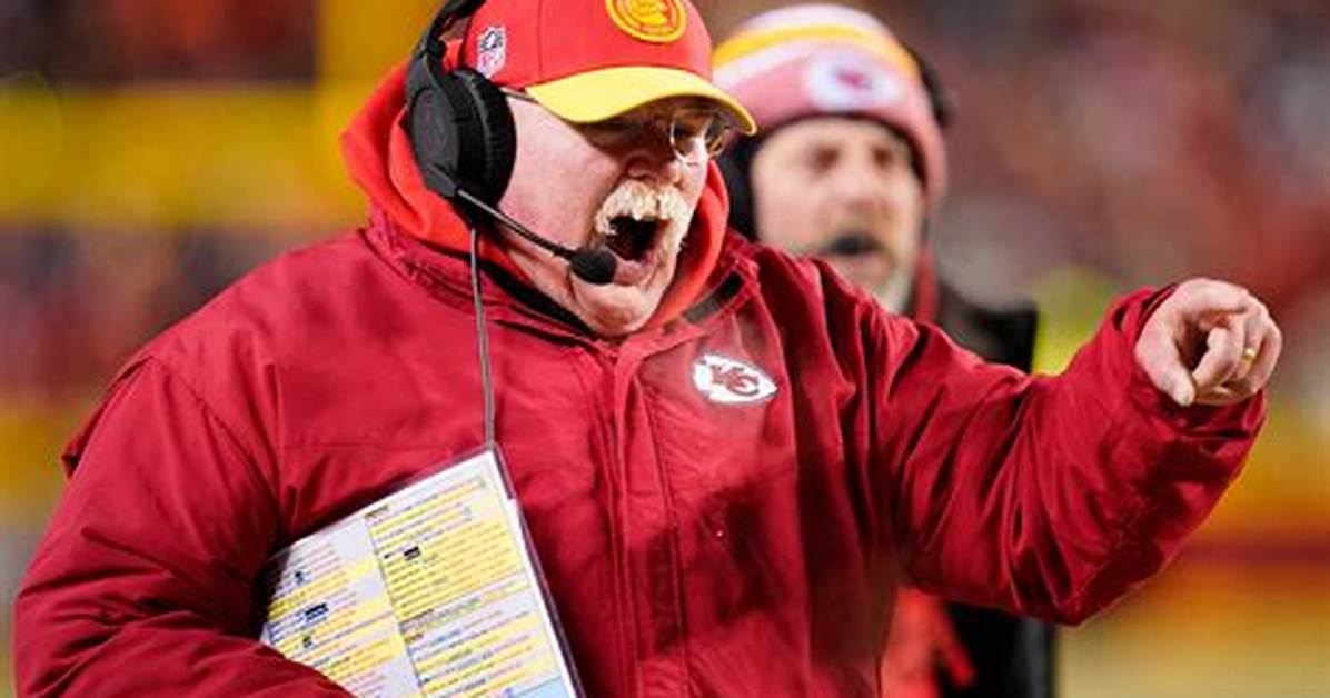 Andy Reid’s Mustache Develops Icicles During Chiefs-Dolphins Game