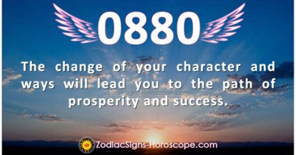Angel Number 0880 Meaning and Significance