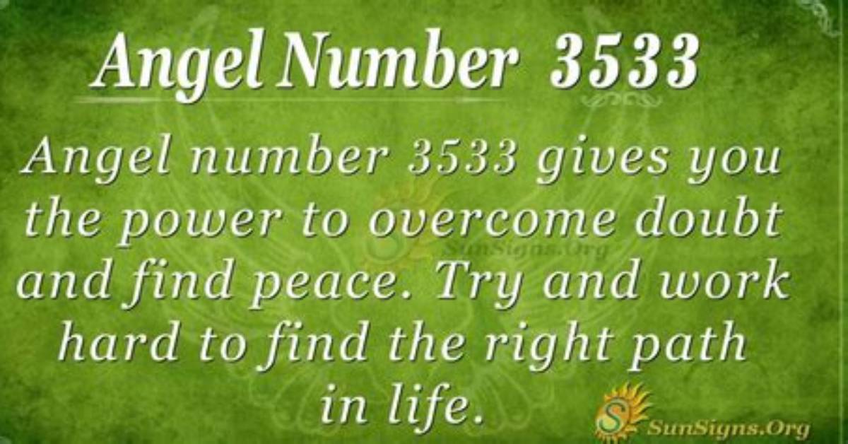 Angel Number 3533 Meaning and Significance