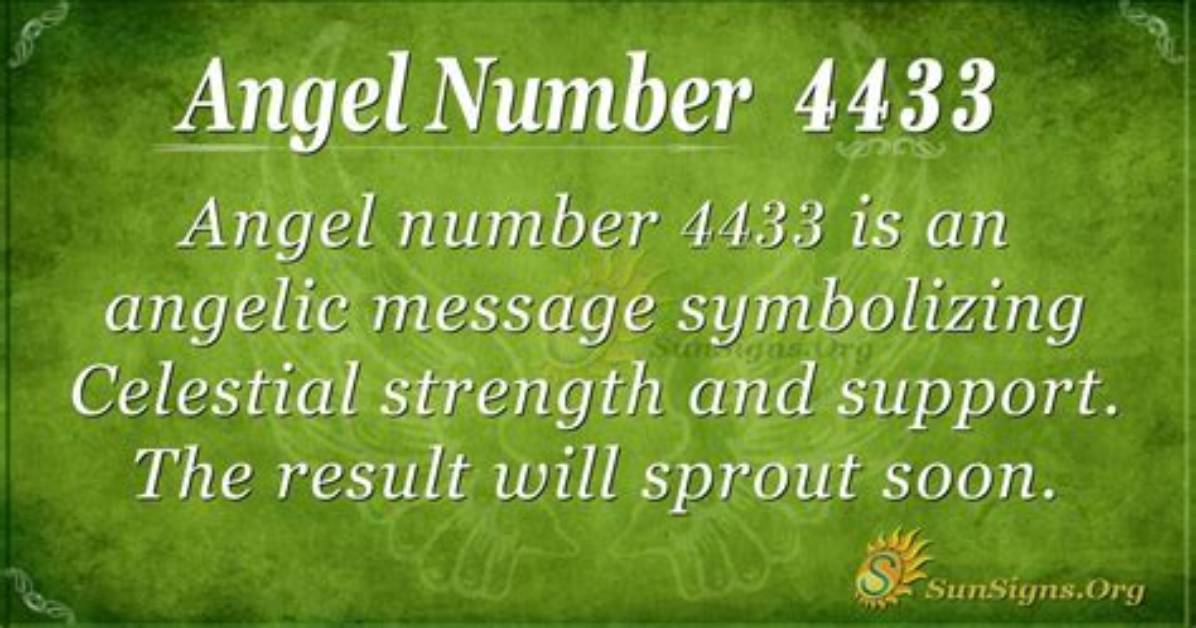 Angel Number 4433 Meaning and Significance