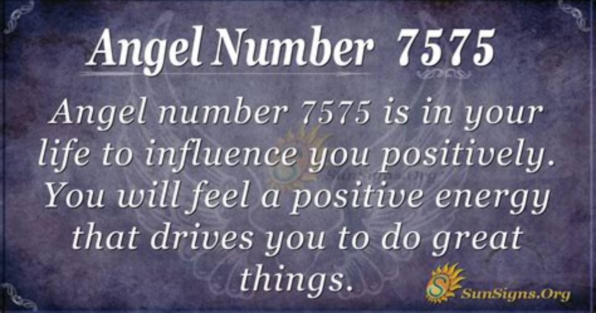 Angel Number 7575 Meaning and Significance
