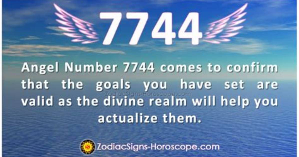 Angel Number 7744 Meaning and Significance
