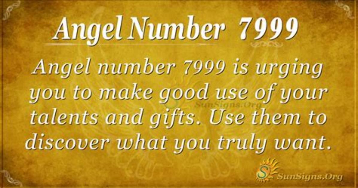 Angel Number 7999 Meaning and Significance