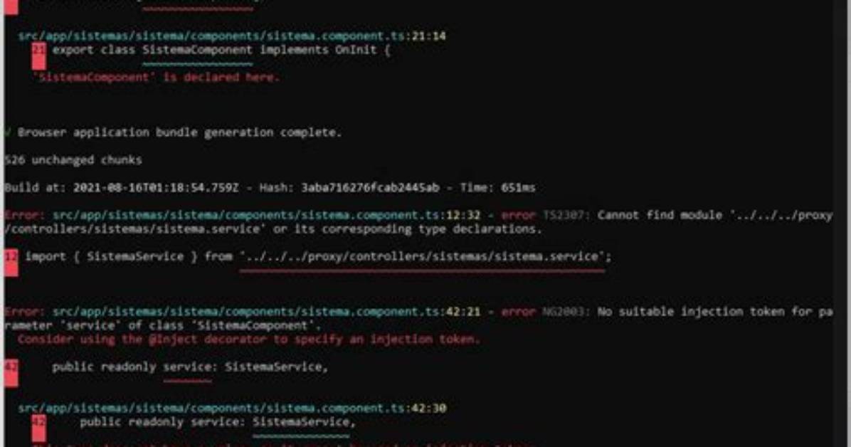 Angular 9: Error Ng2003: No Suitable Injection Token for Parameter 'Url' of Class 'Dataservice'. Found String