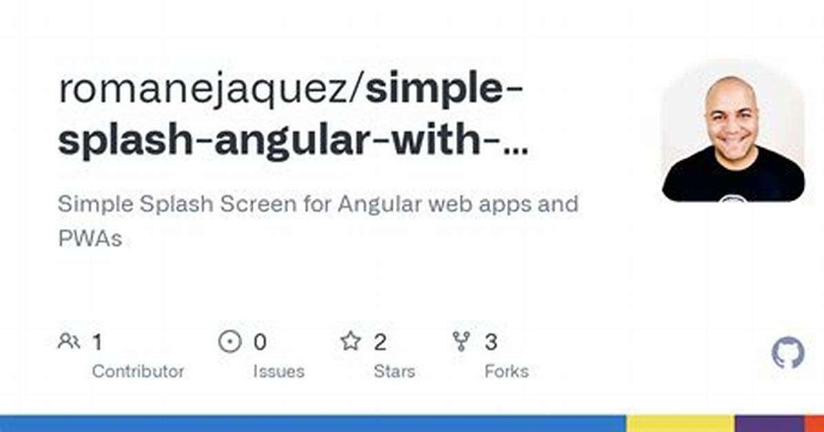 Angular Splash Screen Only for Pwa