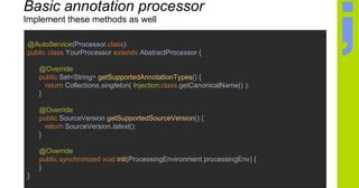 Annotation Processor @Autoservice