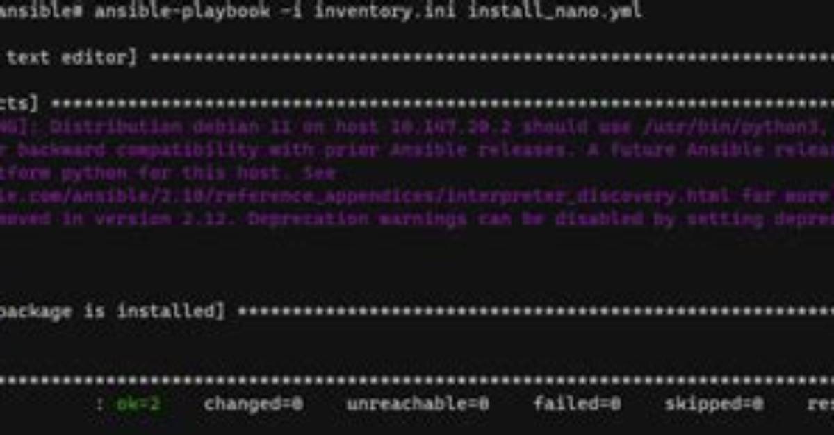 Ansible - Install Python3-Apt Package