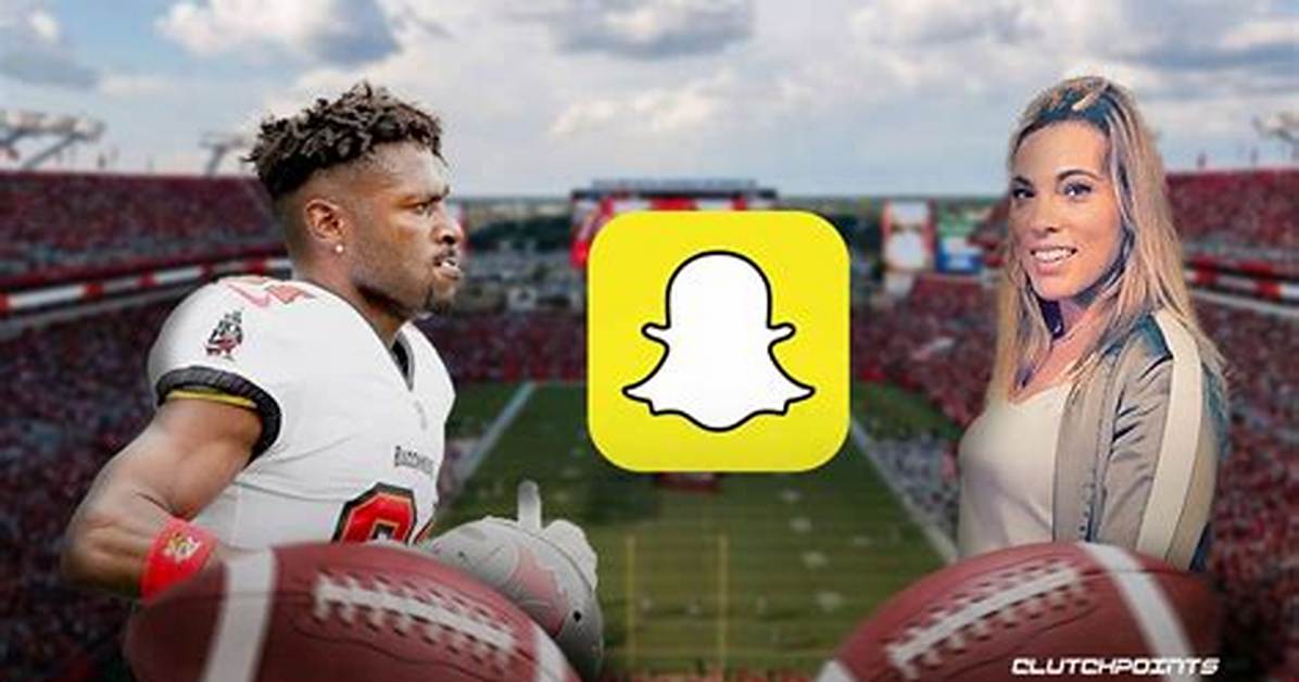 Antonio Brown's Snapchat Suspended After Posting Explicit Photo