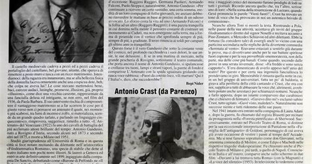 Antonio Crast Net Worth