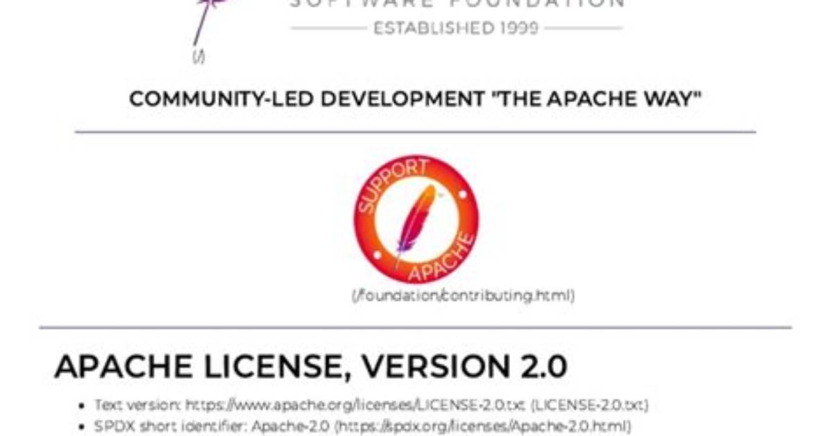 Apache 2.0 License - Bmc Truesight It Data Analytics 2.7
