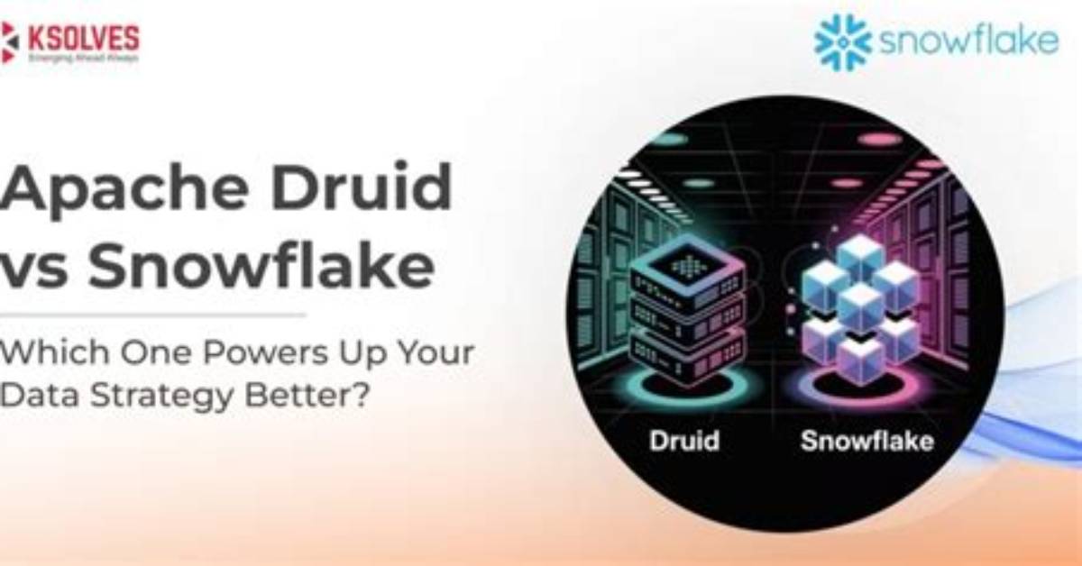 Apache Druid vs Snowflake