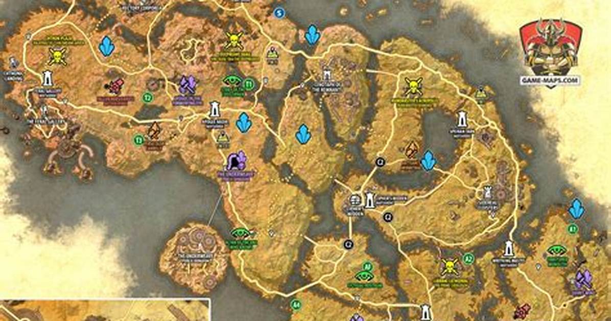 Apocrypha Map - Necrom the Elder Scrolls Online (Eso)