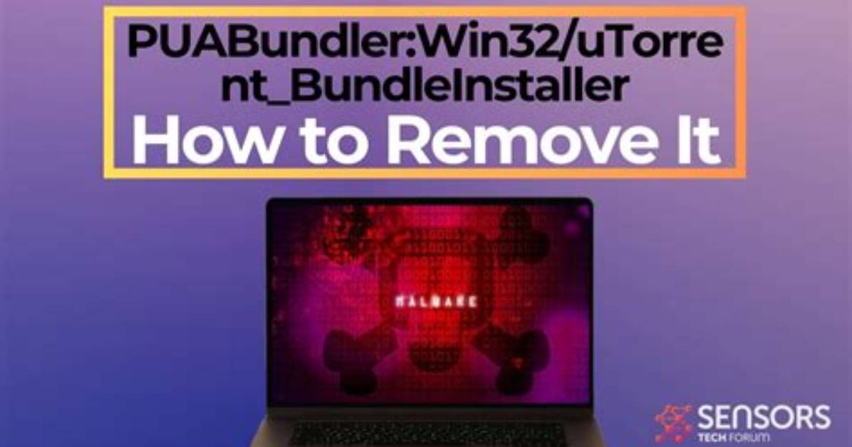 App: Utorrent_Bundleinstaller — Virus Removal Guide