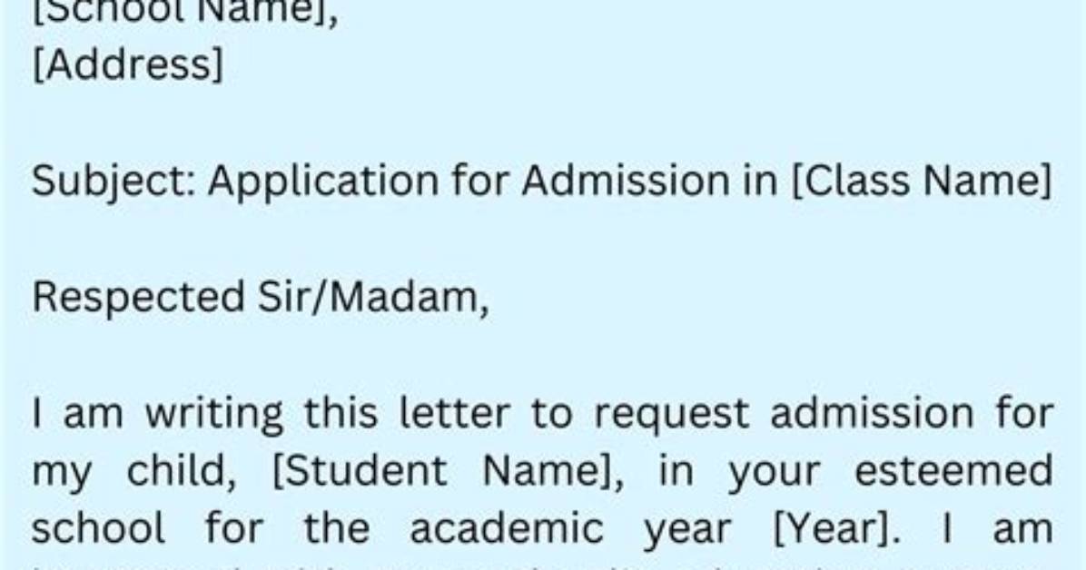 Application & Admission