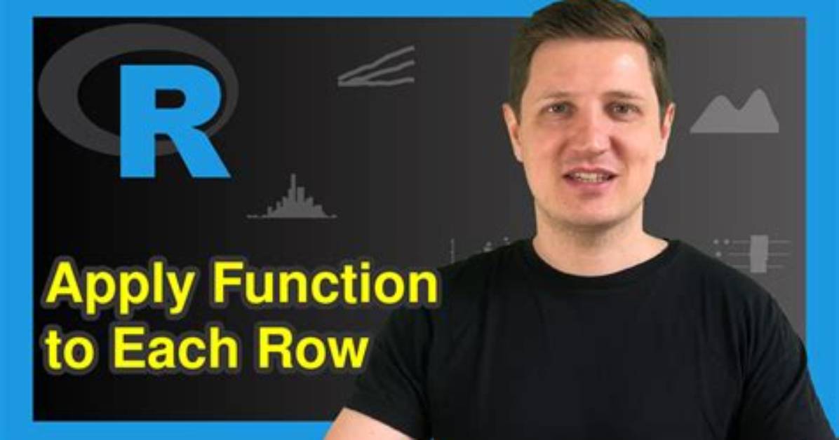 Apply a Function to Every Row of a Matrix or a Data Frame