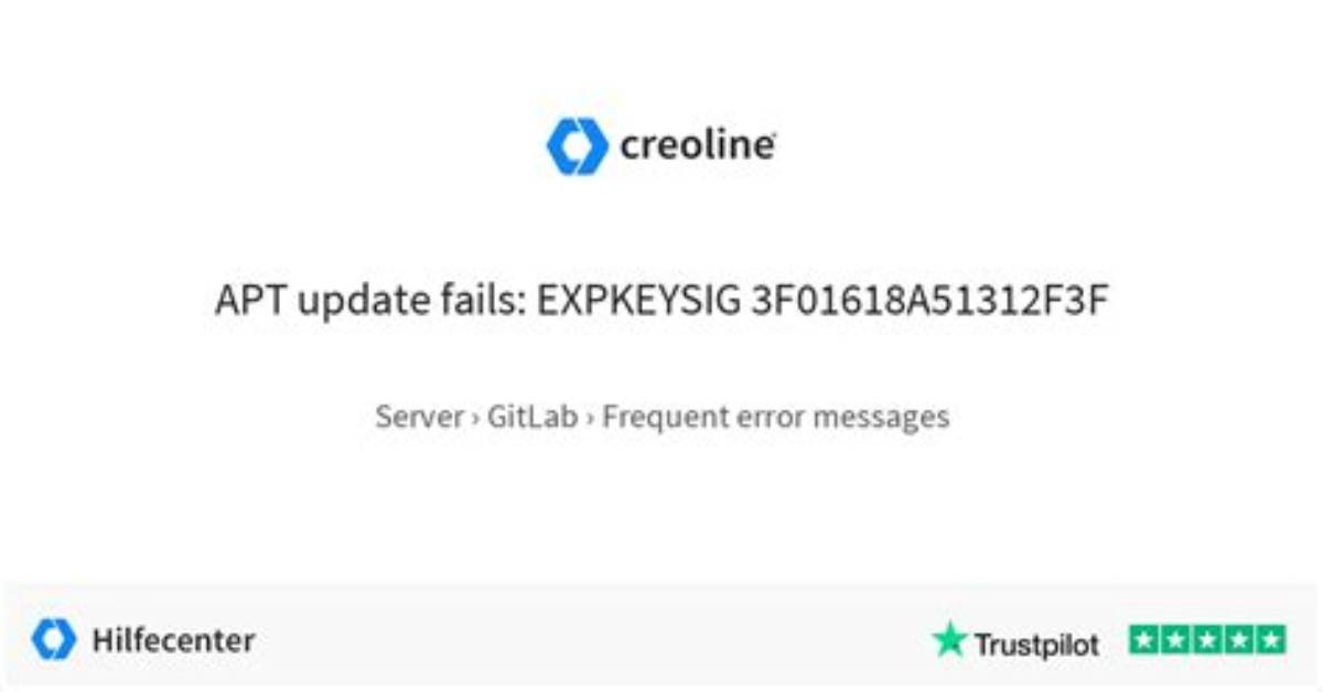 Apt Update Google Cloud Expkeysig Err:3 Public Key Is Not Available