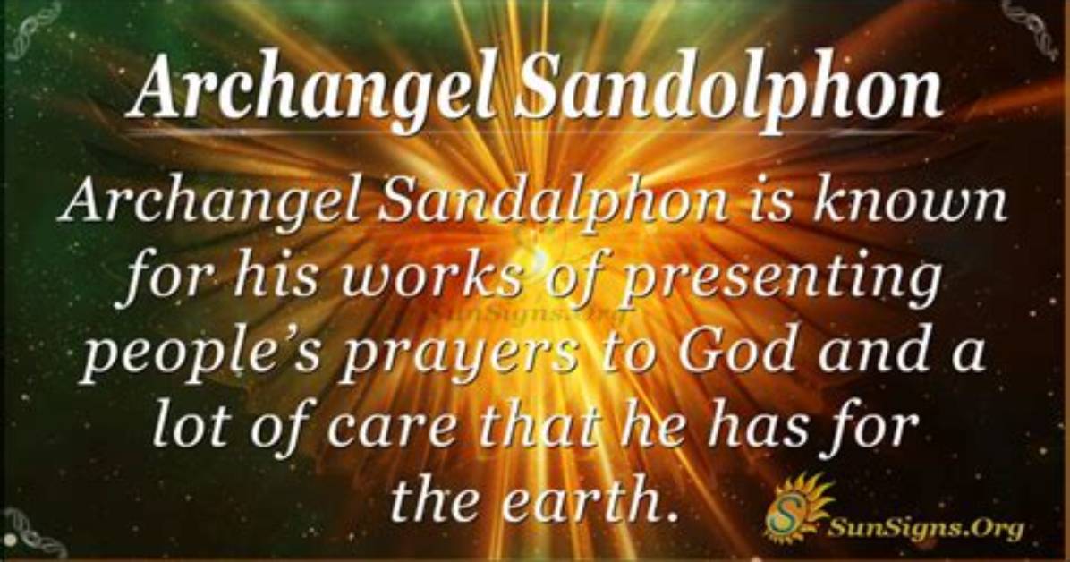Archangel Sandalphon: - Facts, Message, Symbol & Prayer